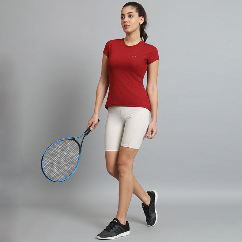 Reccy Women’s Ultralight Soft Breathable Super Stretch Moisture Wicking Athletic T-shirt - T-shirt