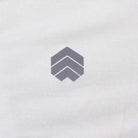 White Ruggd Indian men's odor-resistant bamboo training T-shirt, lightweight and breathable for active wear.