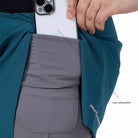 Indian women's feather light running shorts by Ruggd Indian, featuring a sleek design and comfortable fit for active wear.