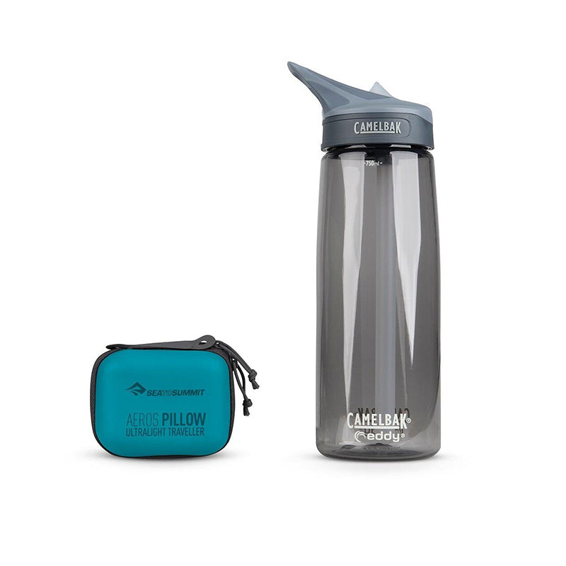 Sea to Summit Aeros Ultralight Traveller Pillow - Blue / One Size - Travel Essentials