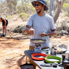 Sea to Summit Collapsible Trekking X-Plate - Orange / One Size - Camp Kitchen