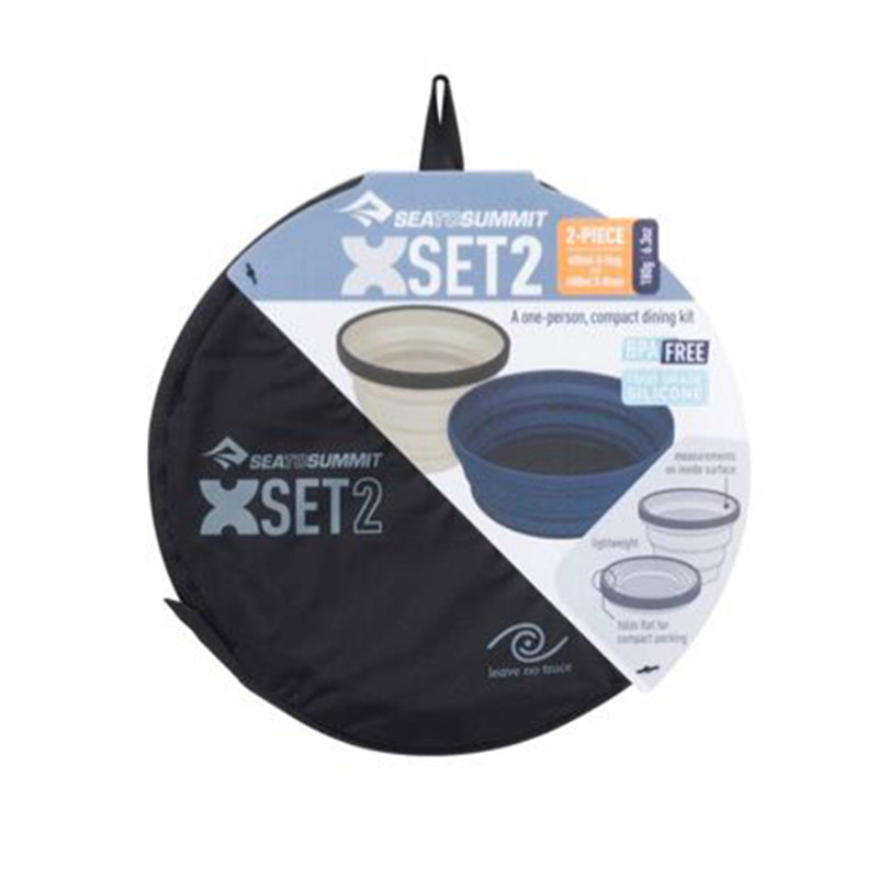 Sea to Summit Hiking Collapsible Mug & Bowl - Navy Blue / One Size - Camp Kitchen