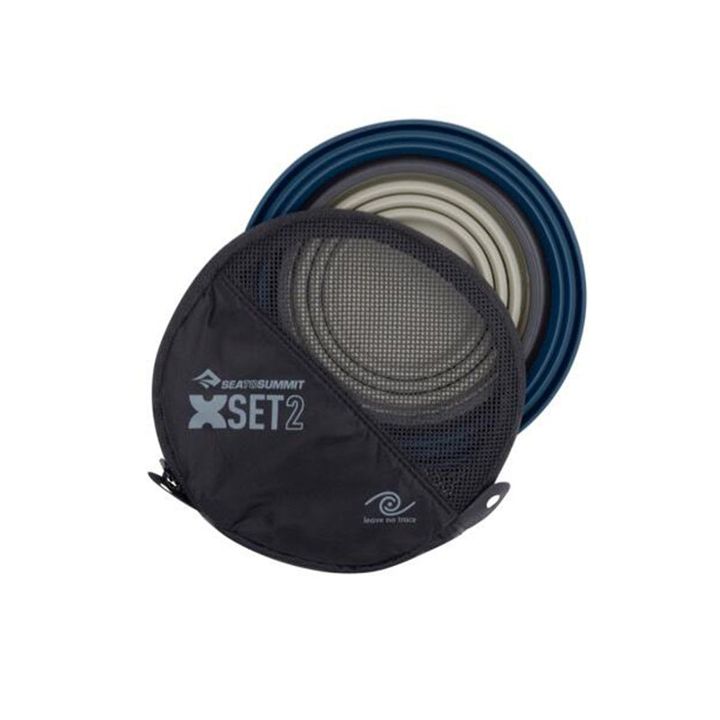 Sea to Summit Hiking Collapsible Mug & Bowl - Navy Blue / One Size - Camp Kitchen