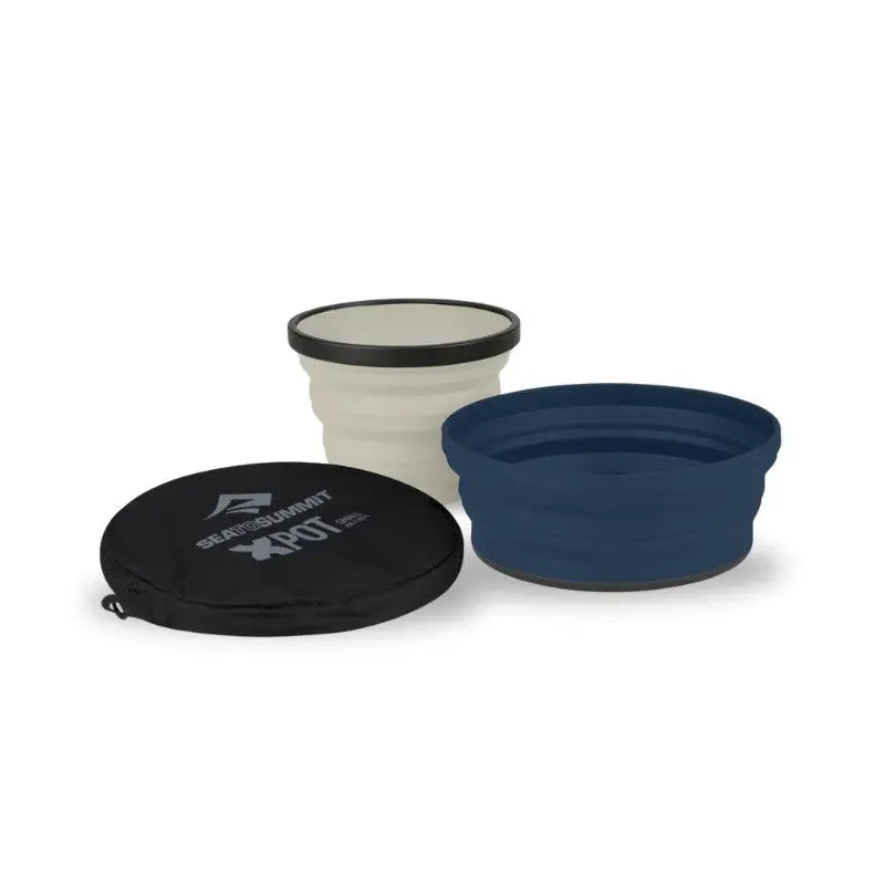 Sea to Summit Hiking Collapsible Mug & Bowl - Navy Blue / One Size - Camp Kitchen