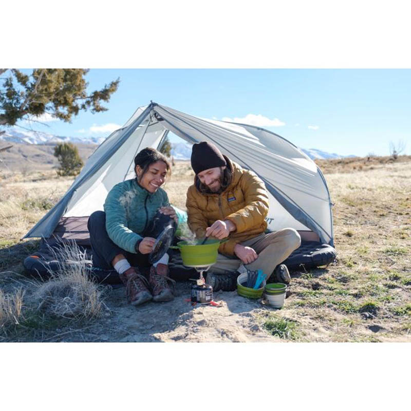 Sea to Summit Hiking Delta Cutlery (Long-Handled Spoon) - Orange / One Size - cam