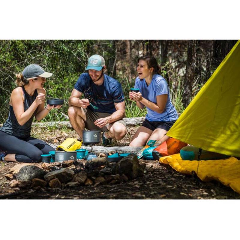 Sea to Summit Hiking Delta Cutlery (Spork + Knife) - Skyblue / One Size - Camp Kitchen