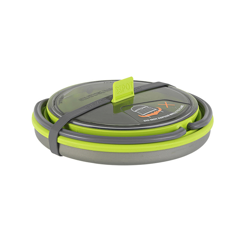 Sea to Summit Hiking flat-pack Kettle pot 1.3L BPA free - Lime / 1.3 Litres - Travel Essentials