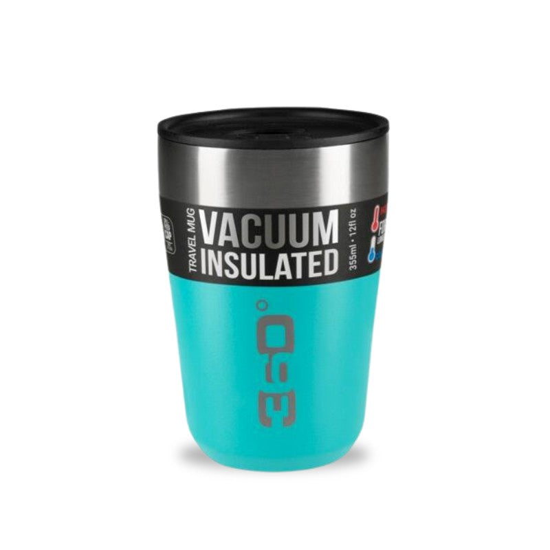 Sea to Summit Stainless Steel Vacuum Insulated Travel Mug 355ML - Turquoise / 355 ml - Drinkware