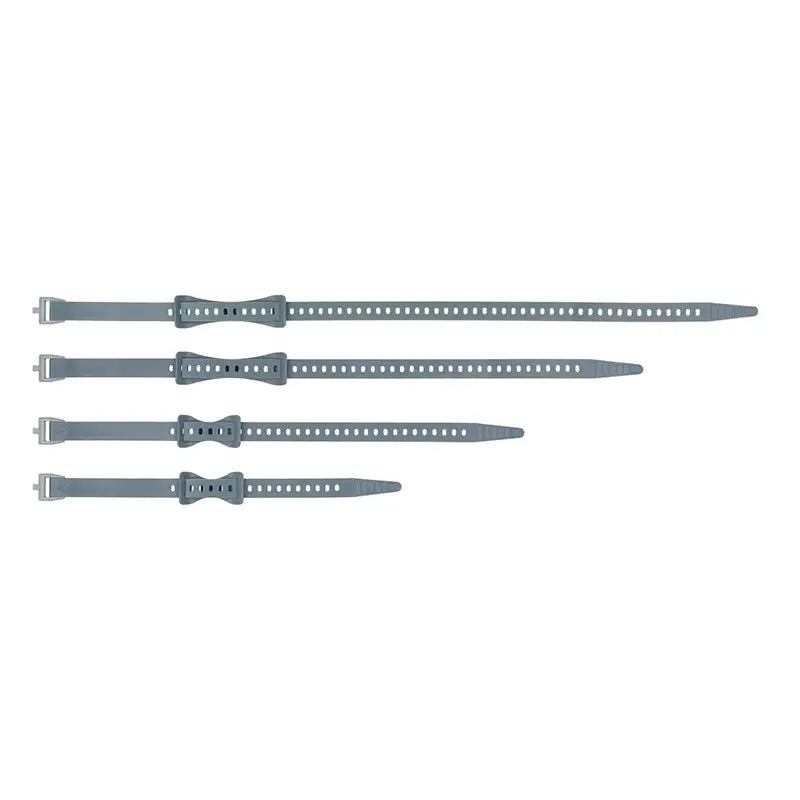 Sea to Summit Stretch-Loc TPU Straps [4 Pack] - Grey - Travel Essentials