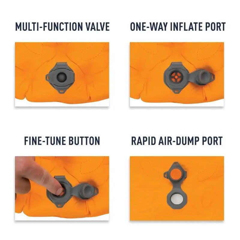Sea to Summit Ultralight Insulated Air Sleeping Mat Regular - Orange / 1 Person - Sleeping Bags