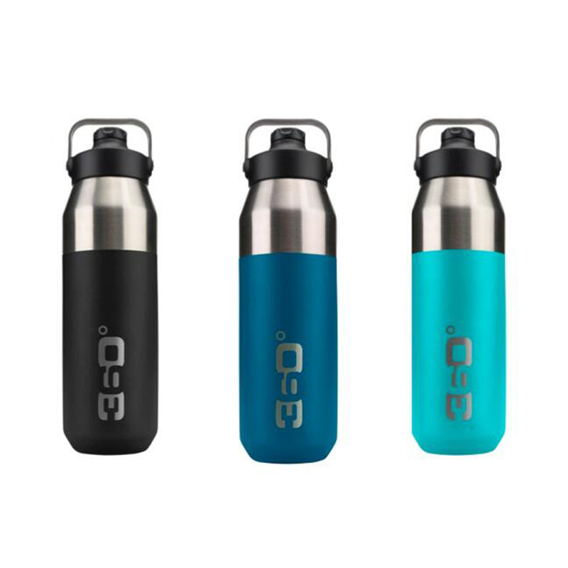 Sea to Summit Vacuum Insulated Stainless Steel Magnetic Sip Cap camping Bottle 750ml - Turquoise / 750 ml - Drinkware