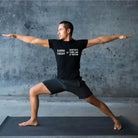 Black SKiD O2 Karma printed men's T-shirt from the Skid O2 pack, featuring bold graphic design on soft cotton fabric.