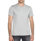 Gray Skid O2 Men's Om Breathe printed T-shirt, pack of two, with graphic design on the front.