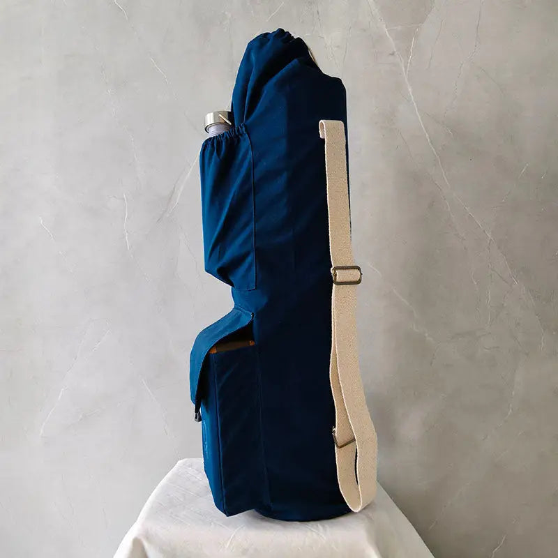 SkiD O2 Unisex 3 Pocket Canvas Block Style Yoga Bag