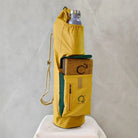 SkiD O2 Unisex 3 Pocket Canvas Block Style Yoga Bag