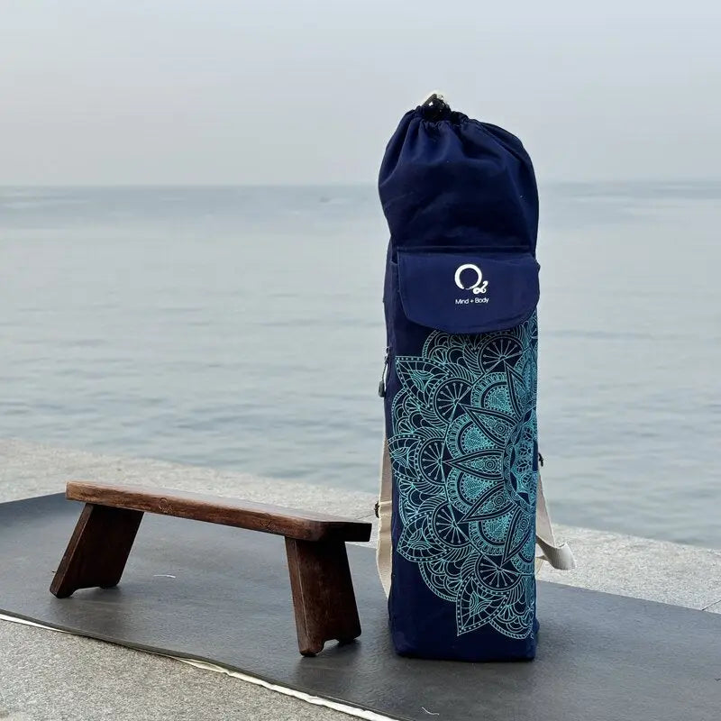 SkiD O2 Unisex Double Block Pocket Mat Yoga Bag