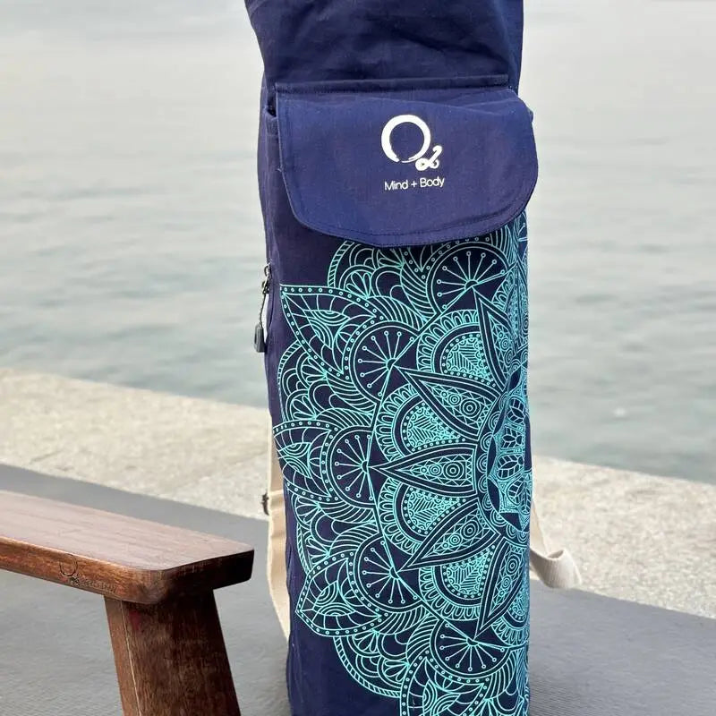 SkiD O2 Unisex Double Block Pocket Mat Yoga Bag