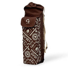 SkiD O2 Unisex Double Block Pocket Mat Yoga Bag - Brown