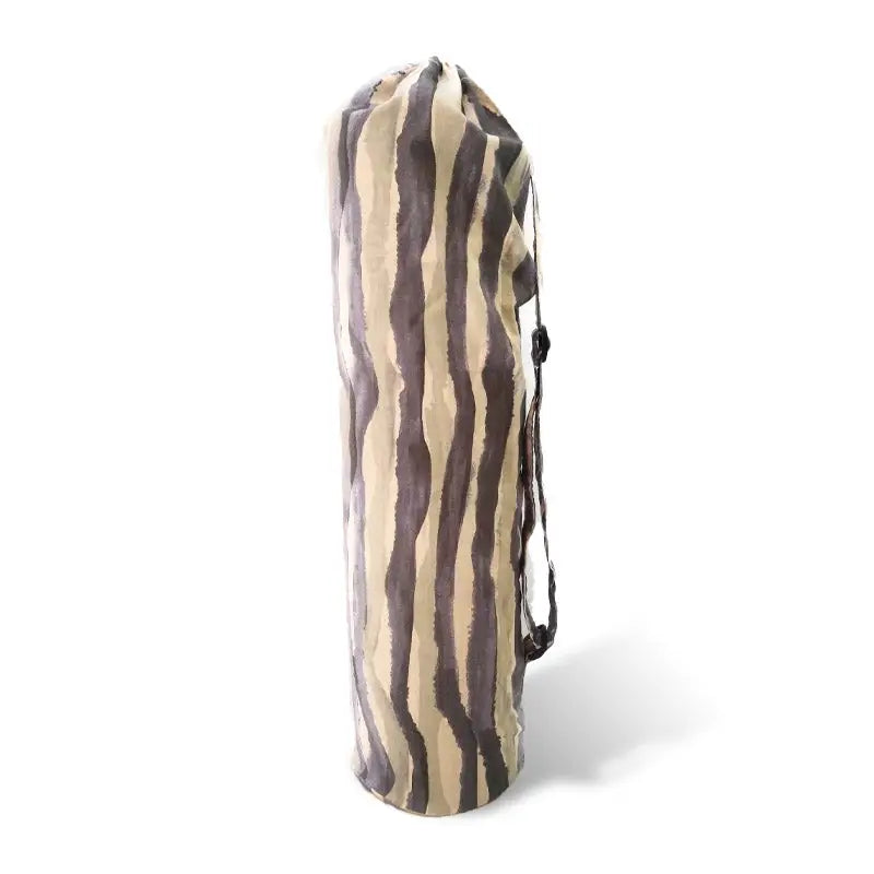 SkiD O2 Unisex Eco-Lite Minimalist Mat Yoga Bag (Pack of 2) - Stripe