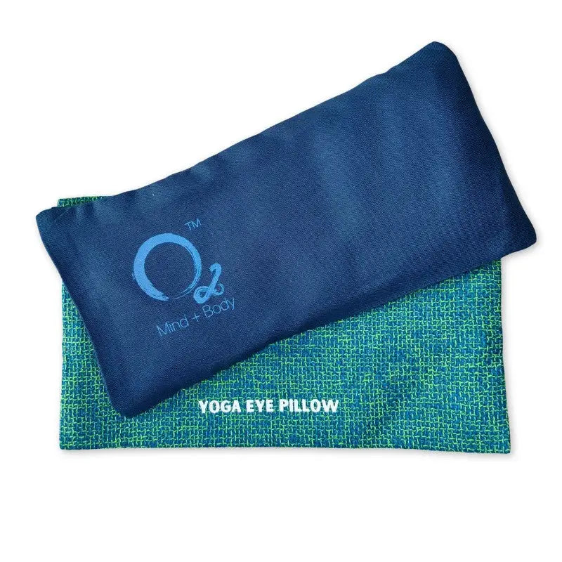 SkiD O2 Unisex Relaxing Therapeutic Eye Pillow - Dark Blue