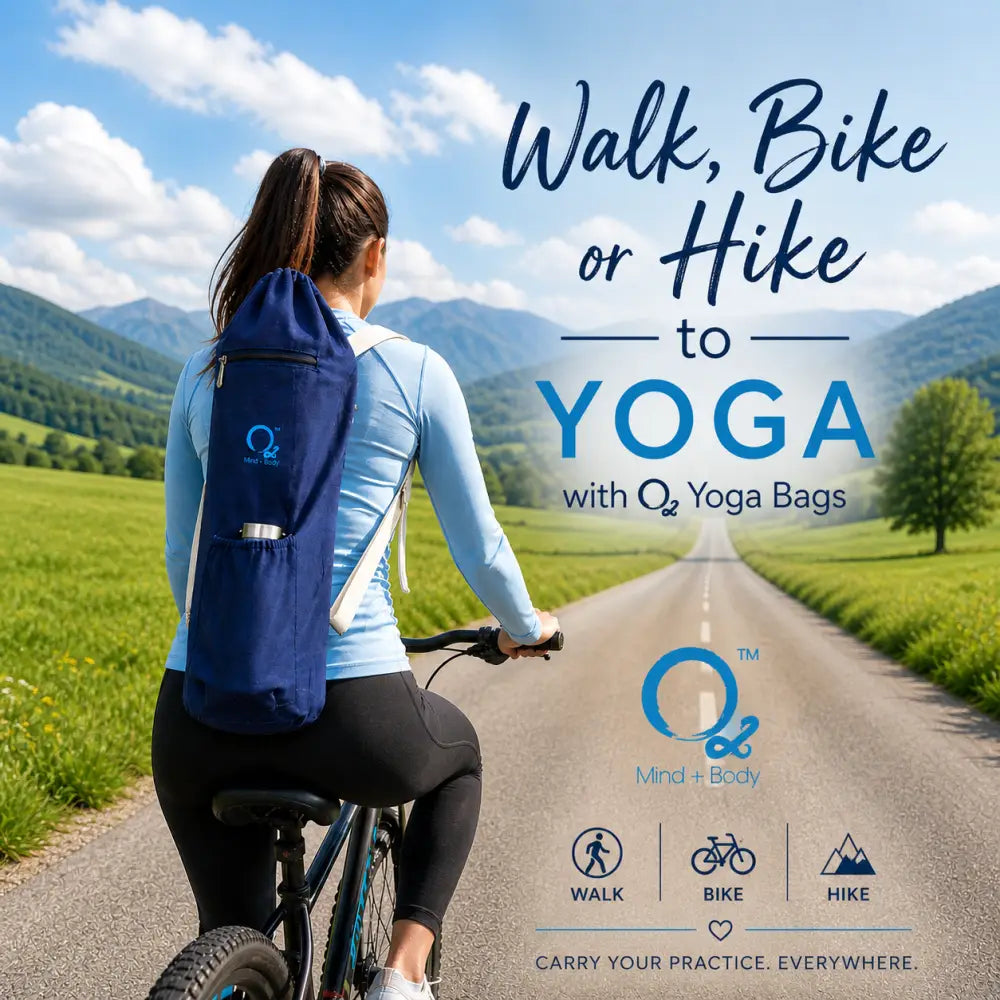Skid O2 Unisex Yoga Mat Bag-2 Pockets - Yoga