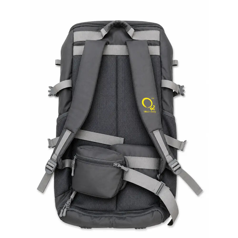 SkiD O2 Unisex Yoga Matt Pack Bag for Travel & Hiking | Travel Bag with Yoga Mat Holder | Digital Nomad & Yoga Retreat
