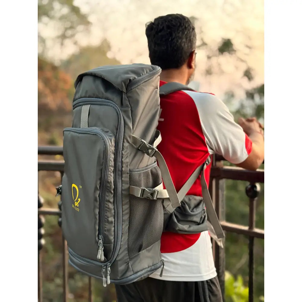 backpack for traveling with yoga mat SkiD O2 Unisex Yoga Matt Pack Bag for Travel & Hiking
