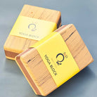 SkiD O2 Yoga Blocks- (Pack of 2) - Brown