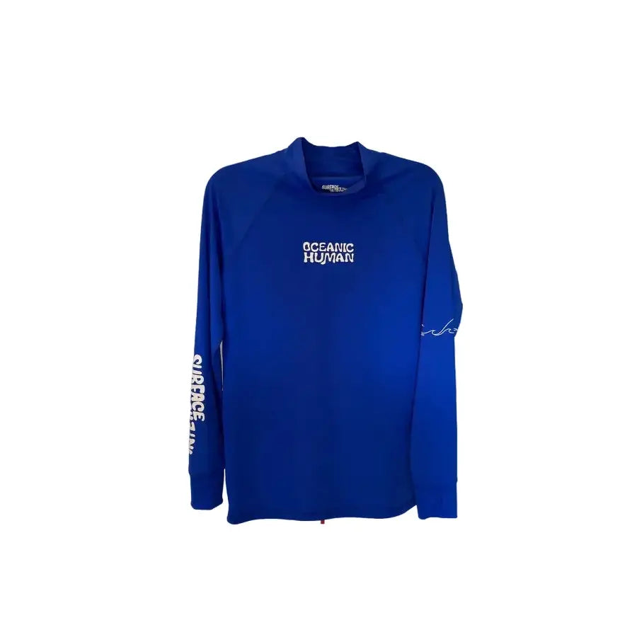 Surface Interval Unisex Oceanic Human Rashguard 2.0 - Blue / XS - T-shirt