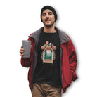 The Mahua Store Men’s Bag full of Memories Print T-shirt - Black / XS - T-shirt