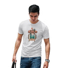 The Mahua Store Men’s Bag full of Memories Print T-shirt - White / XS - T-shirt