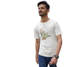 The Mahua Store Men’s Eat Sleep Safari Repeat Print T-shirt - White / XS - T-shirt