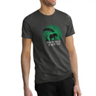 The Mahua Store Men’s The Forest Soul Series-Elephant Print T-shirt - Green / XS - T-shirt