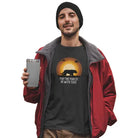 The Mahua Store Men’s The Forest Soul Series-Tiger Print T-shirt - Gray / XS - T-shirt