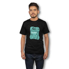 The Mahua Store Men’s Ladakh Print T-shirt - Black / XS - T-shirt
