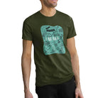 The Mahua Store Men’s Ladakh Print T-shirt - Green / XS - T-shirt