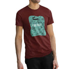 The Mahua Store Men’s Ladakh Print T-shirt - Red / XS - T-shirt