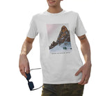 The Mahua Store Men’s Mountains Let Me Print T-shirt - White / XS - T-shirt