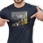 The Mahua Store Men’s Prayer Flag Print T-shirt - T-shirt