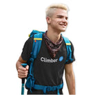 The Mahua Store Men’s The Verified Climber Male Print T-shirt - Olive / XS - T-shirt