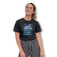 The Mahua Store Women's Darker Night Print T-shirt