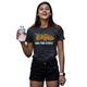 The Mahua Store Women's Earn Your Stripes Print T-shirt