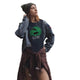 The Mahua Store Women's The Forest Soul Series-Elephant Print T-shirt