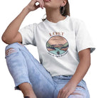 The Mahua Store Women’s Lost Print T-shirt - White / XS - T-shirt