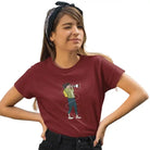The Mahua Store Women’s The Photographer-Female Print T-shirt - T-shirt