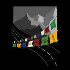 The Mahua Store Women’s Prayer Flag Print T-shirt - T-shirt