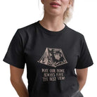 The Mahua Store Women’s Rambler’s Abode Print T-shirt - T-shirt