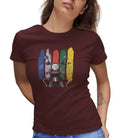The Mahua Store Women’s Ride On Print T-shirt - Red / XS - T-shirt