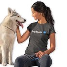 The Mahua Store Women’s The Verified Dog Mom Female Print T-shirt - Olive / XS - T-shirt