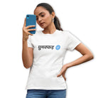 The Mahua Store Women’s The Verified Ghumakkad Female Print T-shirt - White / XS - T-shirt